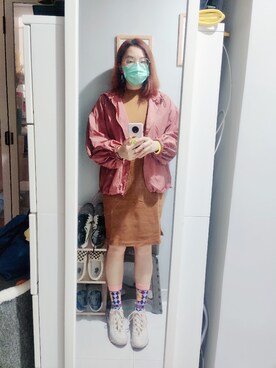 「working style」｜「アイテム（トレンチコート）」を使った、Yukariveraさん（レディース・166cm）の冬コーディネート
