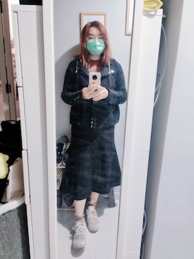 「working style」｜「アイテム（ブルゾン）」を使った、Yukariveraさん（レディース・166cm）の冬コーディネート