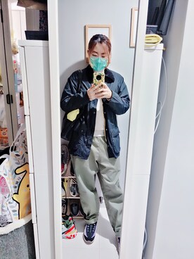 「working style」｜「アイテム（トレンチコート）」を使った、Yukariveraさん（レディース・166cm）の冬コーディネート