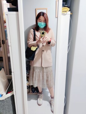 「chico_（チコ）のアイテム」を使った、Yukariveraさん（レディース・166cm）の冬コーディネート