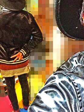 「Right-on（ライトオン）のアイテム（スタジャン）」を使った、ｶﾅﾒさん（メンズ・169cm）の冬コーディネート
