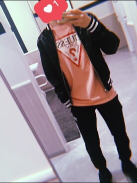 「Right-on（ライトオン）のアイテム（ブルゾン）」を使った、ｶﾅﾒさん（メンズ・169cm）の春コーディネート