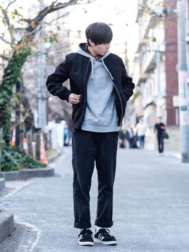 「MARNI（マルニ）のアイテム（ジャケット/アウター）」を使った、Kohei Midorikawaさん（メンズ・175cm）の秋コーディネート