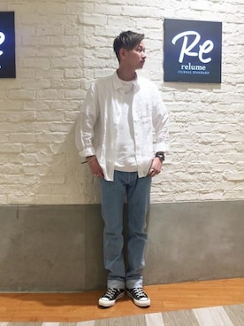 yusukeさん（メンズ・176cm）の春コーディネート