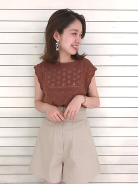 mayuko     (きたまゆ)さん（レディース・160cm）の夏コーディネート