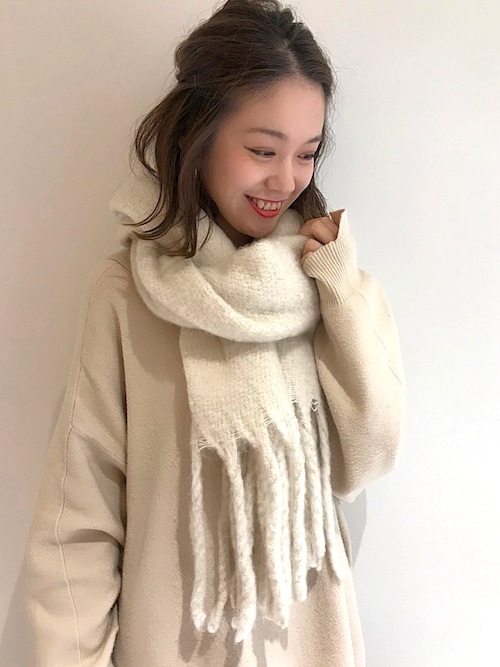 Who S Who Chico福岡ソラリアプラザ店mayuko きたまゆ さんのマフラーを使ったコーディネート Zozotown