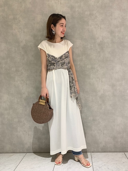 Mayuko きたまゆ Who S Who Chico福岡ソラリアプラザ店 Who S Who Chicoのワンピースを使ったコーディネート Wear
