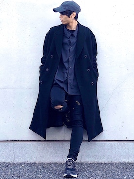 チェスターコートを使った ダメージスキニー の人気ファッションコーディネート 年齢 歳 24歳 Wear