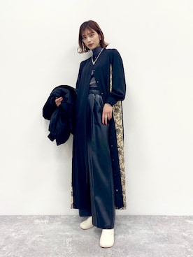 おさとさん（レディース・160cm）の冬コーディネート