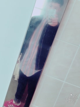 「ラルフローレン」｜「アイテム（MA-1）」を使った、むらしーさん（メンズ・165cm）の春コーディネート