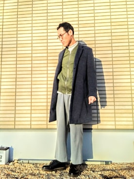 TAHAさん(メンズ・172cm)の冬コーディネート