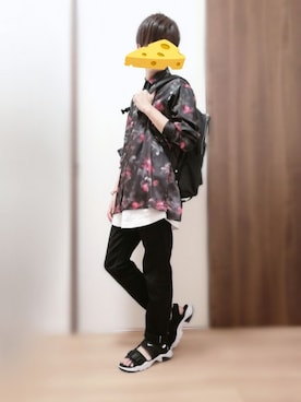 にのあ🧀さん(メンズ・169cm)の夏コーディネート