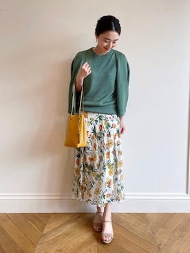 TSUZUさん（レディース・165cm）の夏コーディネート