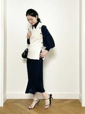 「allureville（アルアバイル）のアイテム」を使った、TSUZUさん（レディース・165cm）の冬コーディネート