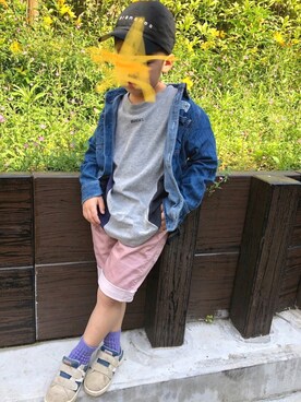 sereruさん（キッズ・104cm）の夏コーディネート