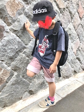 sereruさん（キッズ・104cm）の夏コーディネート