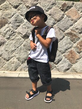 sereruさん（キッズ・110cm）の夏コーディネート