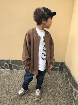 sereruさん（キッズ・110cm）の秋コーディネート