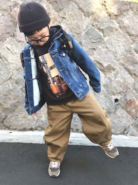 sereruさん（キッズ・110cm）の秋コーディネート