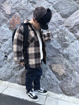 sereruさん（キッズ・110cm）の冬コーディネート