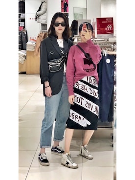 「ISABEL MARANT（イザベルマラン）のアイテム（トップス）」を使った、Jo.kingさん（レディース・160cm）の秋コーディネート