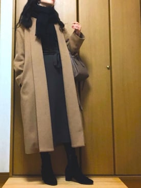 nonoshxxxさん（レディース・159cm）の冬コーディネート