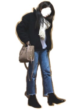 nonoshxxxさん（レディース・159cm）の冬コーディネート