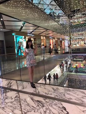 「MONKI（モンキ）のアイテム（レッグウェア）」を使った、Rina🍒さん（レディース・170cm）の冬コーディネート