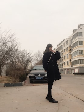 「SNIDEL（スナイデル）のアイテム（ダッフルコート）」を使った、Rina🍒さん（レディース・170cm）の春コーディネート