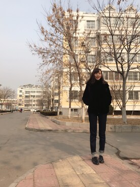 「CLOSED（クローズド）のアイテム（ジャケット/アウター）」を使った、Rina🍒さん（レディース・170cm）の春コーディネート