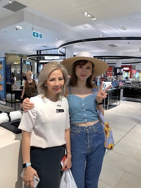 「Marblee（マー ブリー）のアイテム」を使った、Rina🍒さん（レディース・170cm）の冬コーディネート