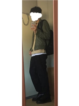 キクツニさん（メンズ・178cm）の冬コーディネート