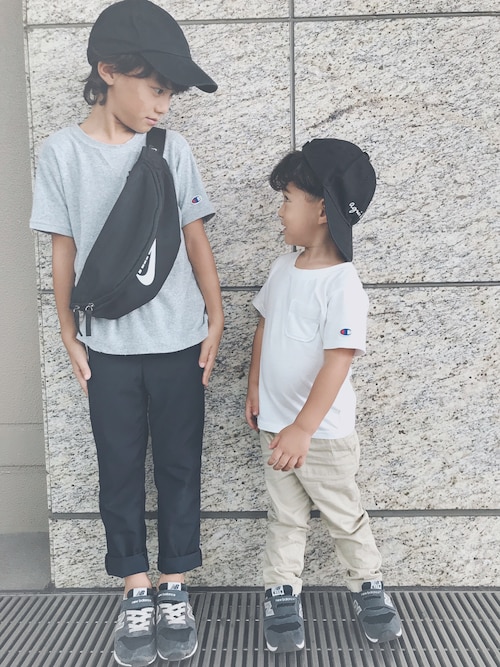 れんれんるぅ Nikeのボディバッグ ウエストポーチを使ったコーディネート Wear