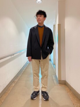 「Fiorio（フィオリオ）のアイテム」を使った、012347ytさん（メンズ・170cm）の秋コーディネート