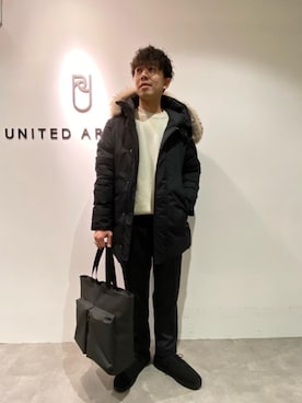 012347ytさん（メンズ・170cm）の冬コーディネート