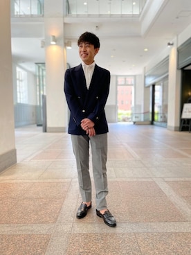 「ベーシック/トラッド」｜012347ytさん（メンズ・170cm）の春コーディネート