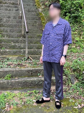「Journal Standard TRISECT（トライセクト）のアイテム（トップス）」を使った、Seppさん（メンズ・173cm）の夏コーディネート