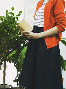 「REDMOON（レッドムーン）のアイテム（PC・スマホグッズ/家電）」を使った、Neolatineさん（レディース・165cm）の夏コーディネート