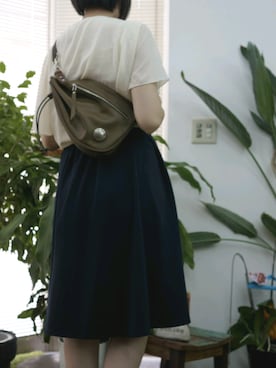 「REDMOON（レッドムーン）のアイテム」を使った、Neolatineさん（レディース・165cm）の夏コーディネート