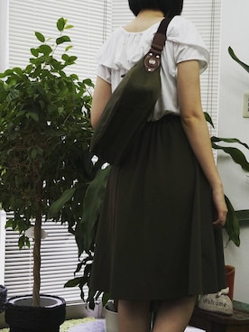 「REDMOON（レッドムーン）のアイテム」を使った、Neolatineさん（レディース・165cm）の夏コーディネート