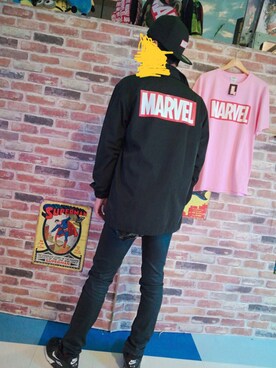 「LEE」｜「アイテム（ナイロンジャケット）」を使った、まーささん（メンズ・173cm）の春コーディネート