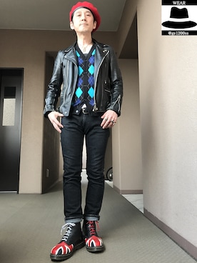 「フラッグフェス2017」｜YasushiImanishiさん（メンズ・168cm）の春コーディネート