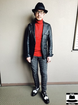 「GalaabenD（ガラアーベント）のアイテム（ジャケット/アウター）」を使った、YasushiImanishiさん（メンズ・168cm）の冬コーディネート
