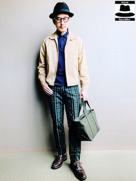 「666（シックスシックスシックス）のアイテム（帽子）」を使った、Yasunishi69さん（メンズ・168cm）の春コーディネート