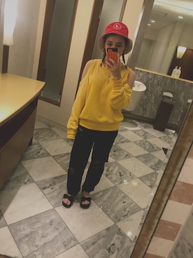 井坂愛理さん（レディース・153cm）の夏コーディネート