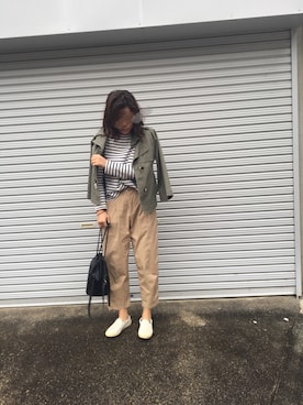 アーミンさん(レディース・167cm)の春コーディネート