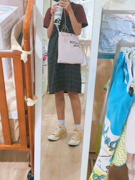 「アイテム（食器/キッチン、ホワイト系）」を使った、bbyさん（レディース・166cm）の秋コーディネート