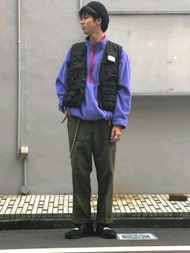 「patagonia」｜「アイテム（財布/小物）」を使った、taiki さん（メンズ・182cm）の秋コーディネート