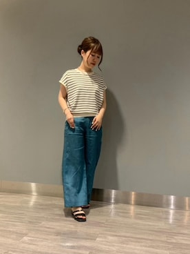 「ネイル」｜ルクールブラン錦糸町テルミナ店スタッフさん（レディース・152cm）の春コーディネート