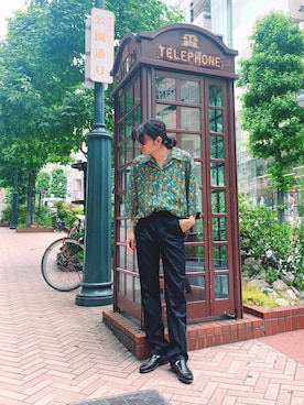 「Midorikawa（ミドリカワ）のアイテム」を使った、Kento Atsushiさん（メンズ・180cm）の夏コーディネート